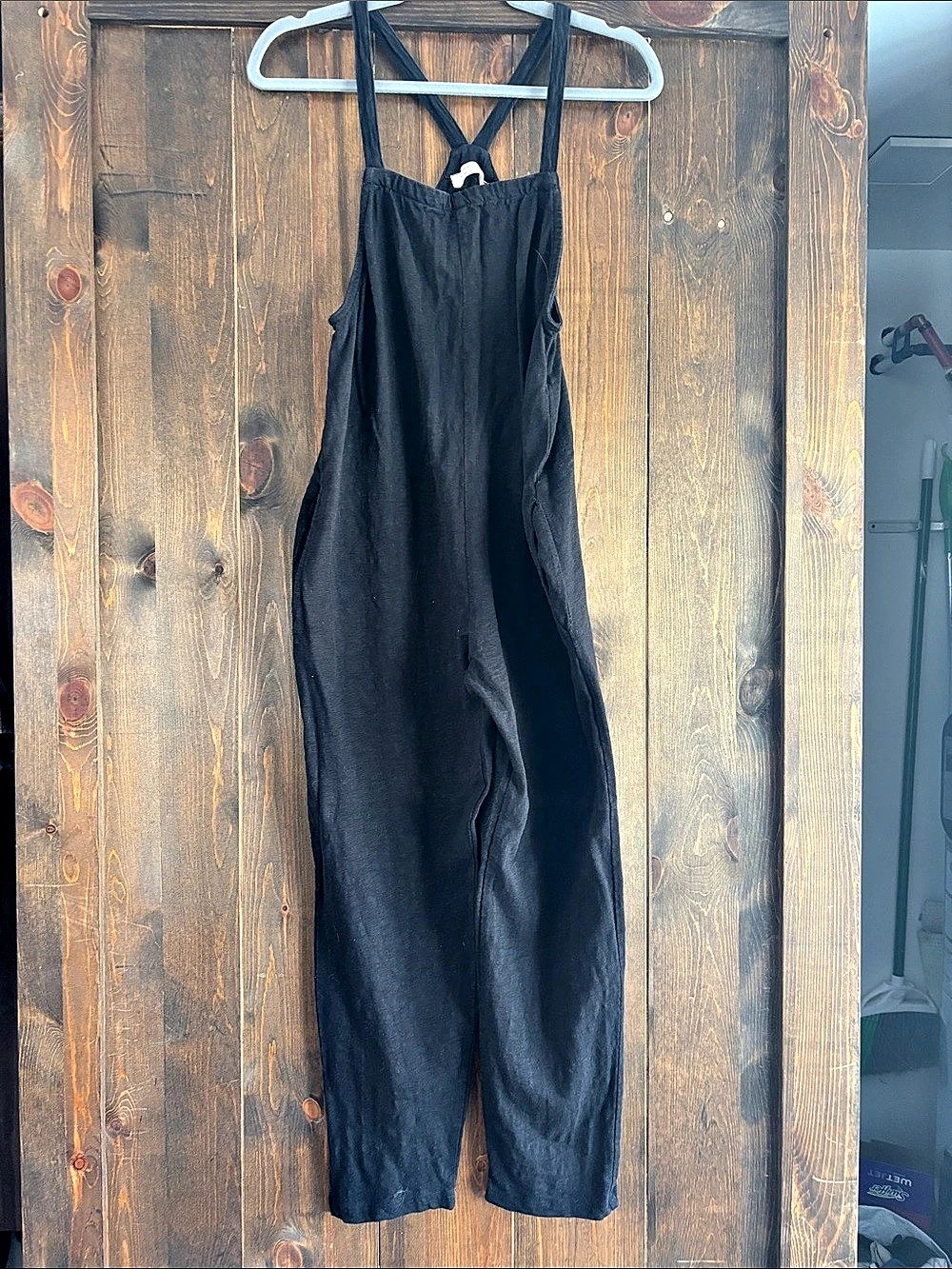 KNOWN Supplu Black Jumpsuit Size XS